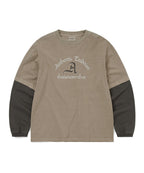 THISISNEVERTHAT THISISNEVERTHAT Layered L/S Tee Desert Grey