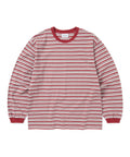 THISISNEVERTHAT THISISNEVERTHAT Striped L/S Tee Red