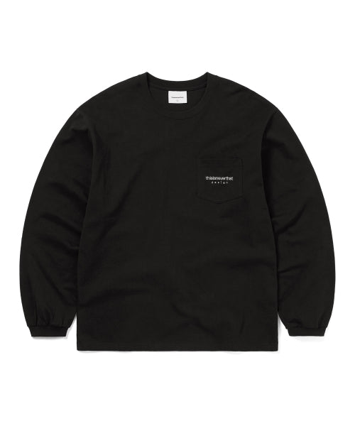 THISISNEVERTHAT THISISNEVERTHAT L-Logo Pocket L/S Tee Black