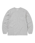 THISISNEVERTHAT THISISNEVERTHAT L-Logo Pocket L/S Tee Heather Grey
