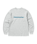 THISISNEVERTHAT THISISNEVERTHAT T-Shirt L/S Heather Grey