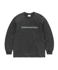 THISISNEVERTHAT THISISNEVERTHAT T-Shirt L/S Washed Black
