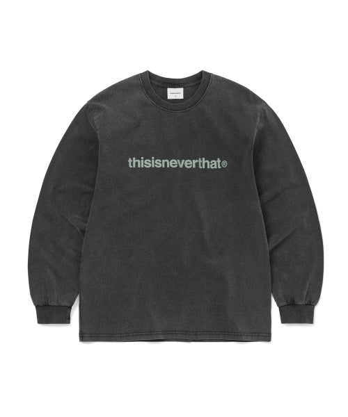 THISISNEVERTHAT THISISNEVERTHAT T-Shirt L/S Washed Black