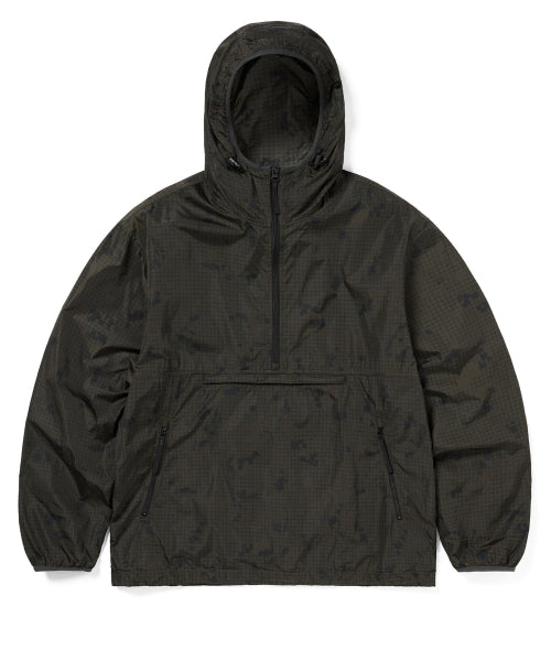 THISISNEVERTHAT THISISNEVERTHAT Grid Nylon Anorak Dark Olive