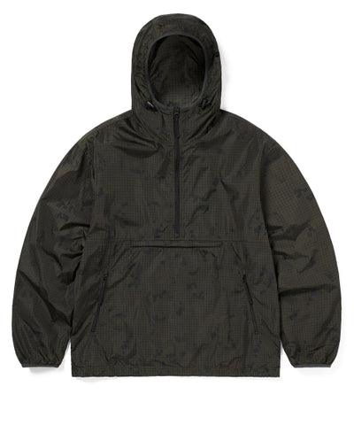 THISISNEVERTHAT Grid Nylon Anorak Dark Olive