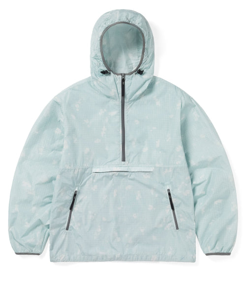 THISISNEVERTHAT THISISNEVERTHAT Grid Nylon Anorak Mint