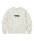 THISISNEVERTHAT THISISNEVERTHAT OL-Logo Crewneck Oatmeal