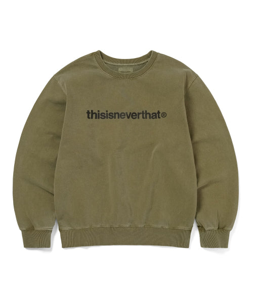 THISISNEVERTHAT THISISNEVERTHAT T-Logo LT Crewneck Moss