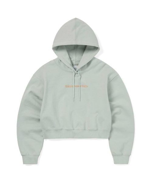 THISISNEVERTHAT THISISNEVERTHAT T-Logo W Hoodie Cloud