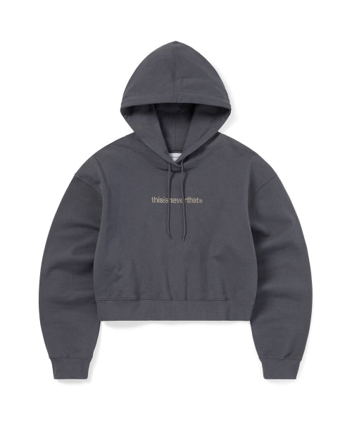 THISISNEVERTHAT THISISNEVERTHAT T-Logo W Hoodie Dark Grey