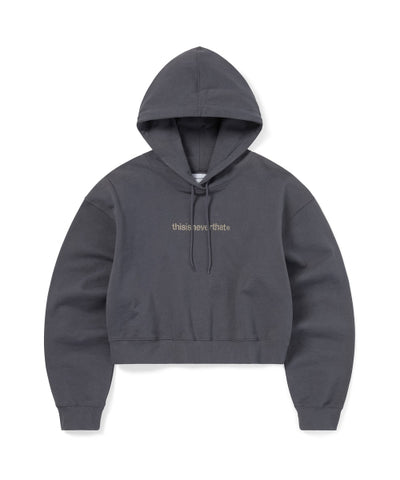 THISISNEVERTHAT T-Logo W Hoodie Dark Grey