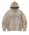 THISISNEVERTHAT THISISNEVERTHAT Overdyed Embroidery Hoodie Desert Grey