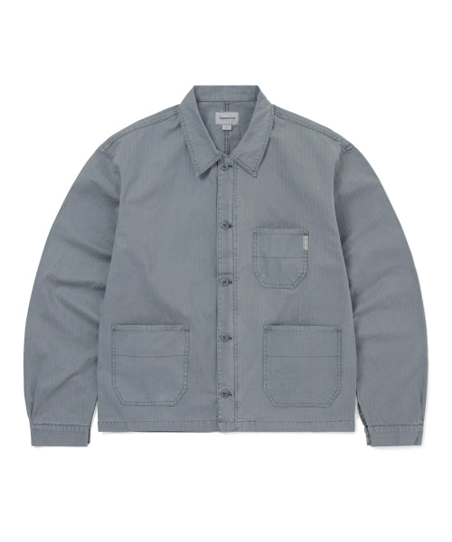 THISISNEVERTHAT THISISNEVERTHAT HBT Washed Jacket Blue