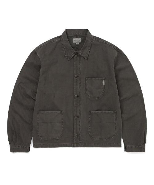 THISISNEVERTHAT THISISNEVERTHAT HBT Washed Jacket Charcoal