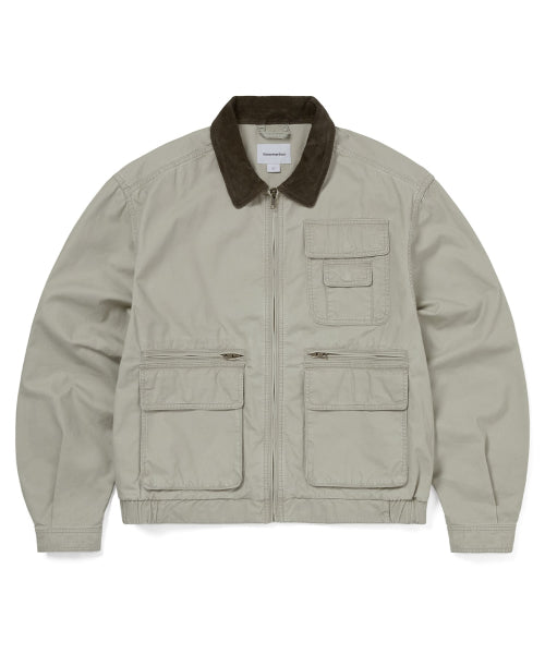 THISISNEVERTHAT THISISNEVERTHAT Utility Field Jacket Stone