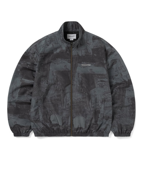 THISISNEVERTHAT THISISNEVERTHAT Washed INTL Team Jacket Patchwork