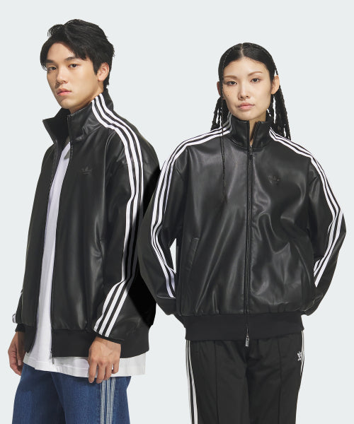 ADIDAS ADIDAS Fleder 3S Track Top - Black