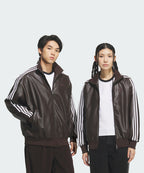 ADIDAS ADIDAS Fleder 3S Track Top - Aura Coffee