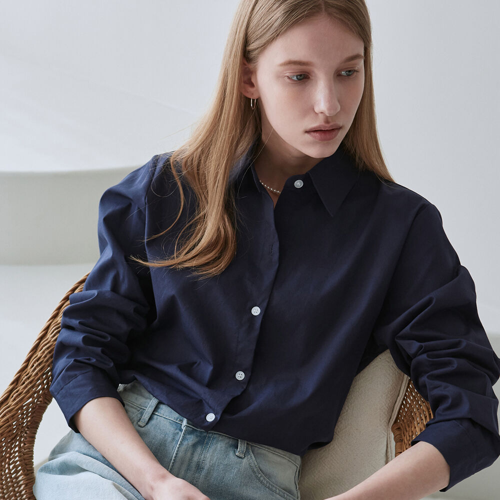 YAN 13 for women ESSENTIAL STANDARD SHIRT_3COLOR