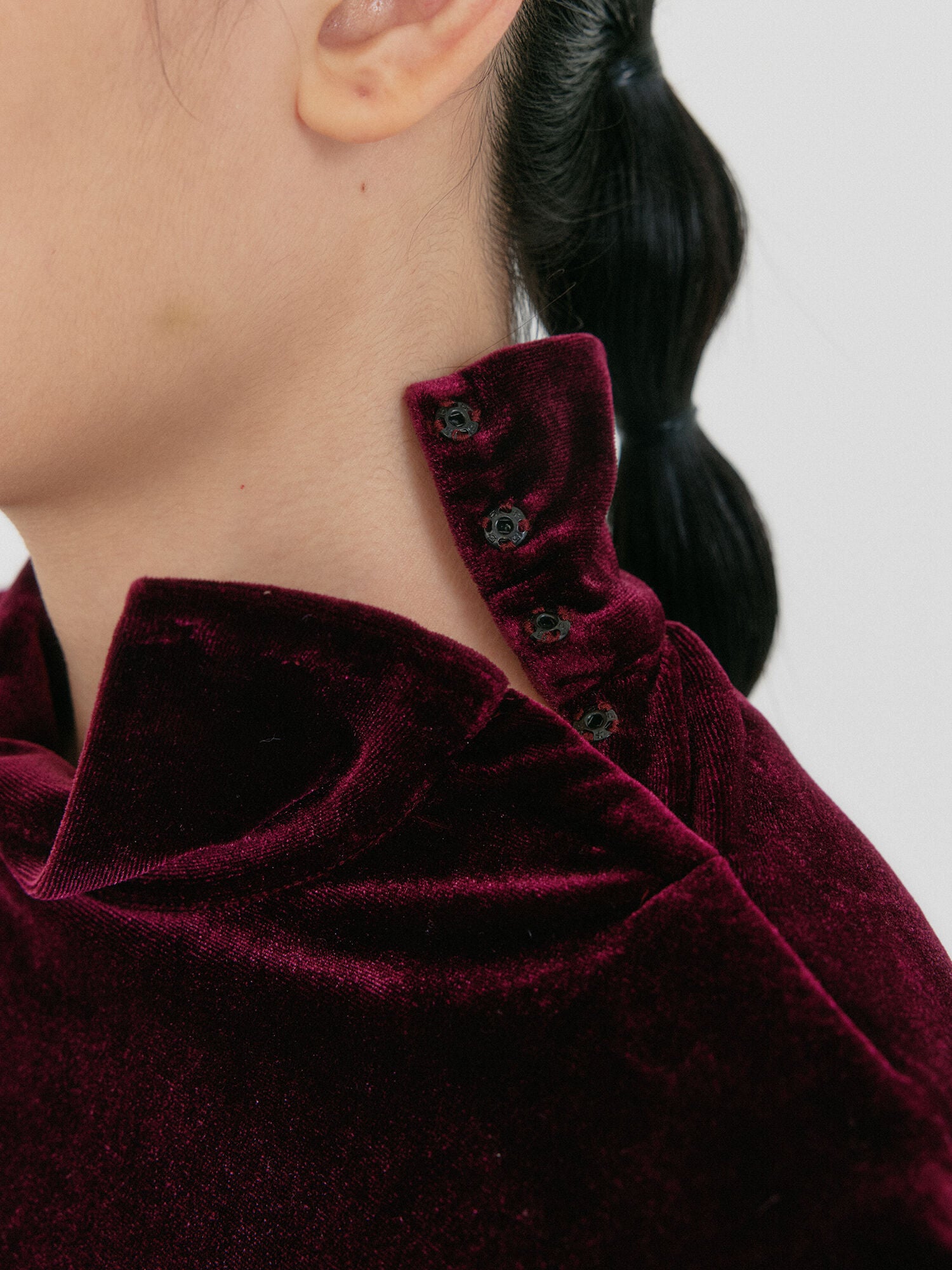 EENK ZYER Layered T-shirt - Burgundy