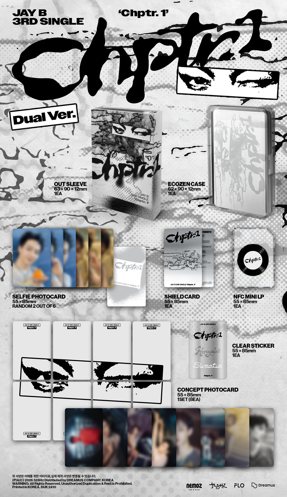 JAY B - Single Album [Chptr. 1] (Dual Ver.) detail 2