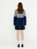 EENK EENK Knitwear Pullover - Navy/Beige