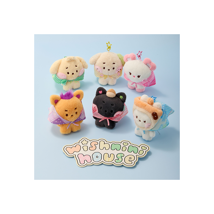 NCT WISH wishnini house SCARF PLUSH KEYRING