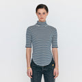 EENK EENK T-Shirt High Neck Stripe