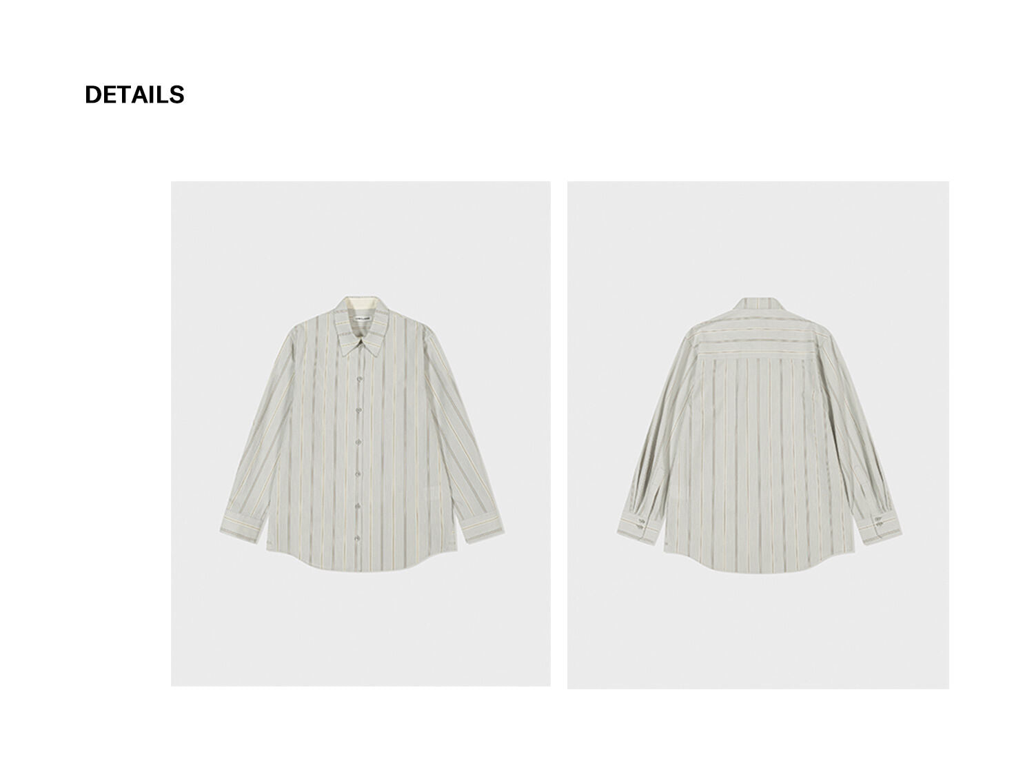 LOW CLASSIC STRIPE CLASSIC SHIRT_BLUE_LW251SH02BL