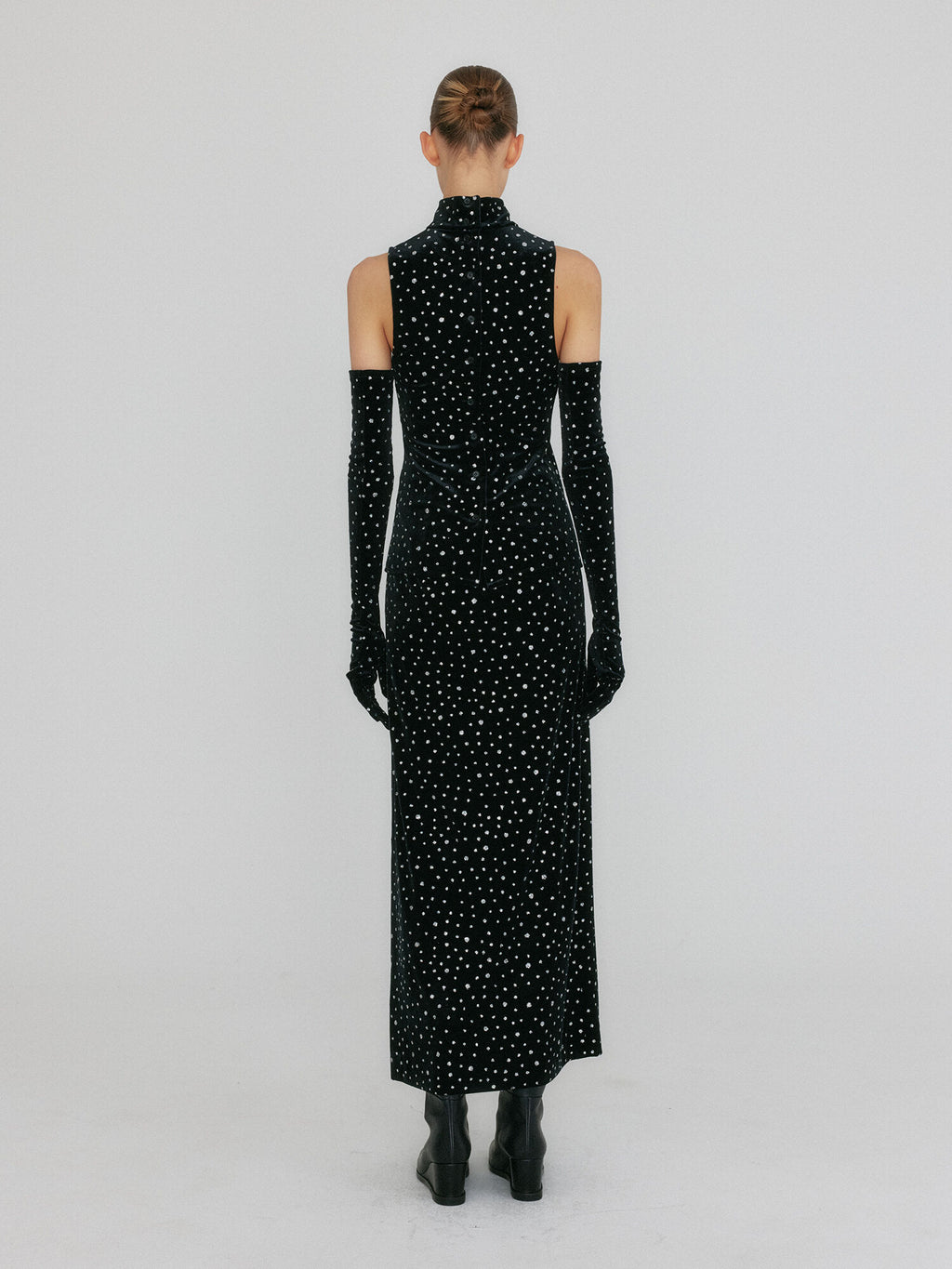 EENK ZACQLIN Straight Skirt - Jazzy Black