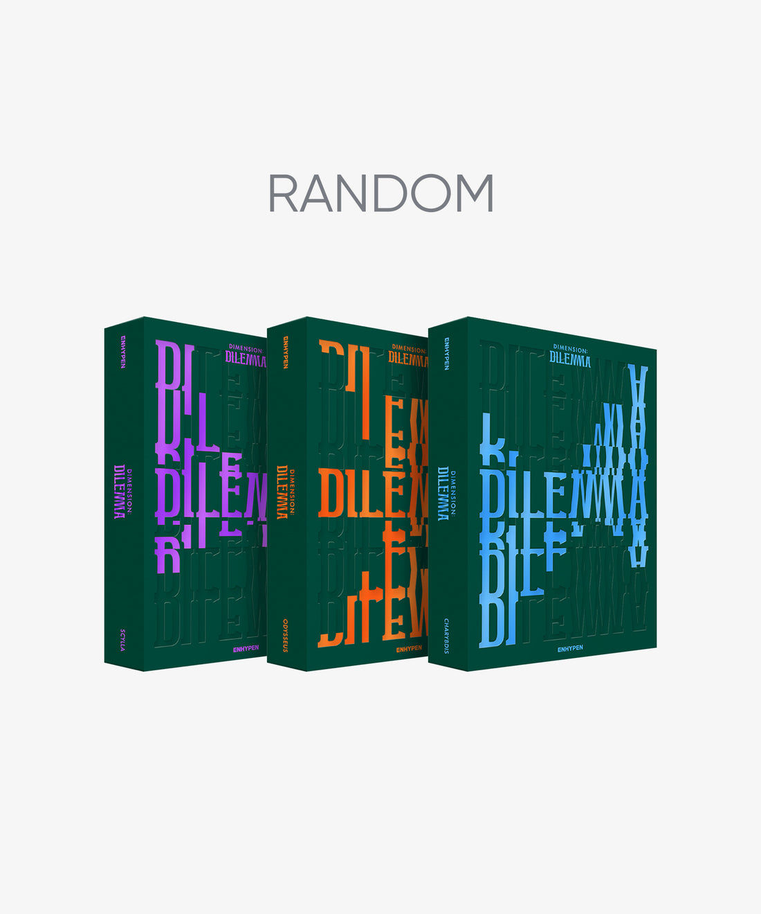 1st Studio Album 'DIMENSION : DILEMMA' (Random)