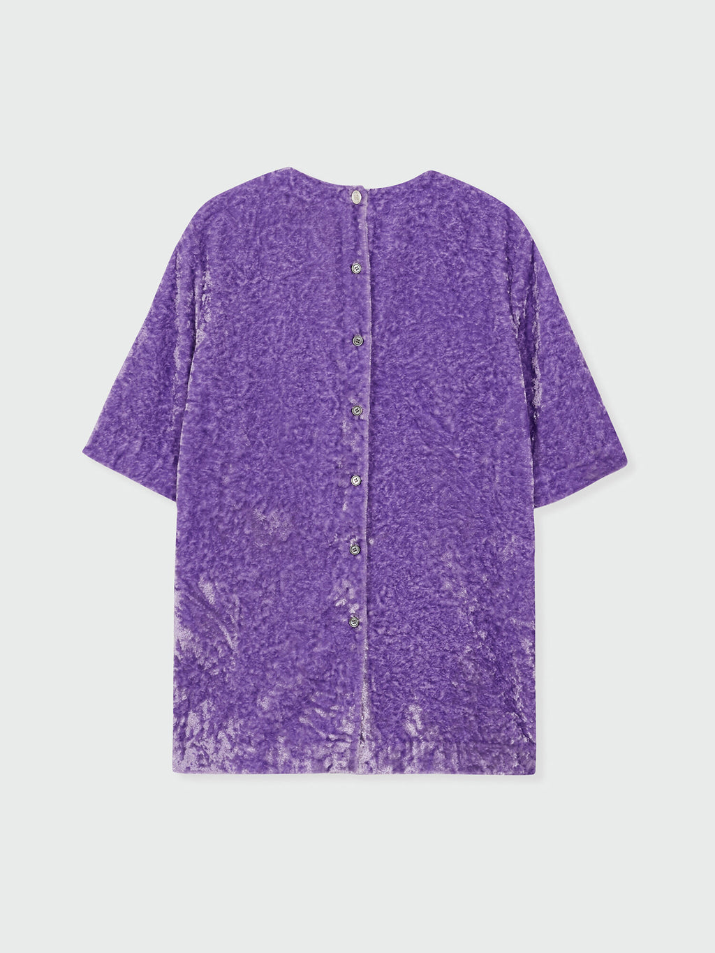 EENK ZANN Button-Back Top - Purple