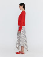 EENK EENK WOLIKA Skirt - Cream Stripe