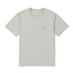 SNOWPEAK APPAREL Aerocool Woven Patch Short Sleeve T-Shirt Gray (S26MUFTS24)