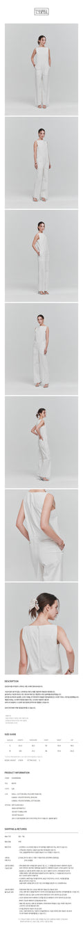 LHAS LHAS Jumpsuit White