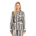 EENK EENK Shirt Oversized Ivory/Black Stripe