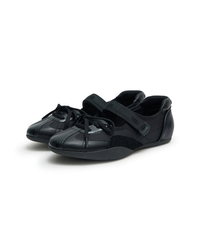 MATIN KIM Sporty Maryjane Sneakers in Black