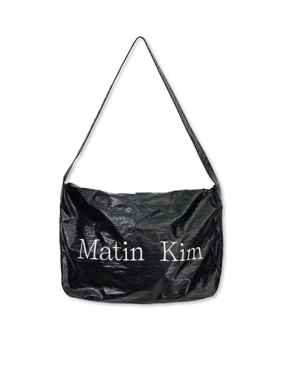 MATIN KIM GLOSSY LIGHT TWO WAY BAG