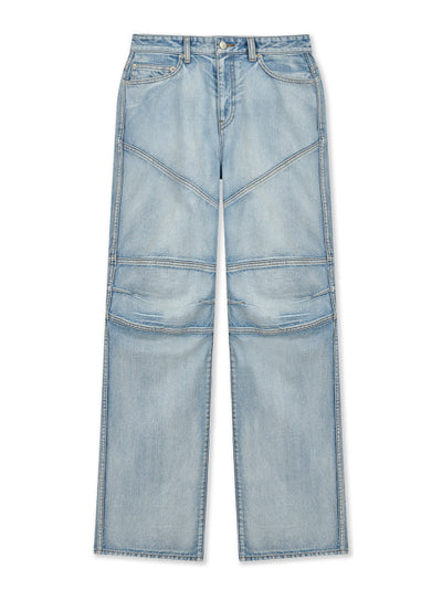 MATIN KIM Denim Pants Semi Wide Fit