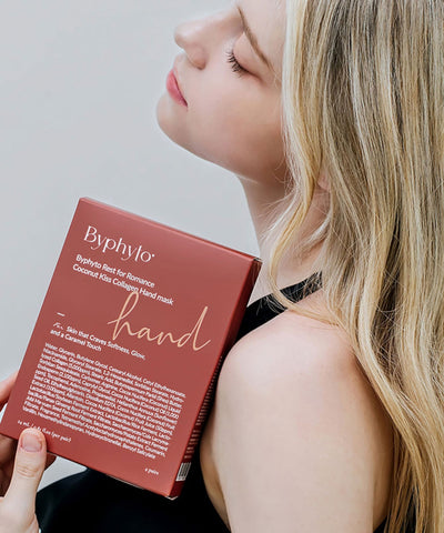 BYPHYTO Coconut Kiss Collagen Hand Mask (4 sheets)