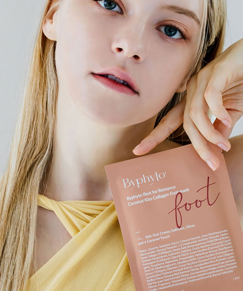 BYPHYTO BYPHYTO Coconut Kiss Collagen Foot Mask (4 sheets)