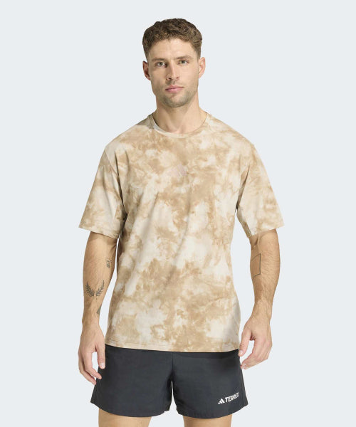 ADIDAS ADIDAS Terex Multi Spray Dye Tee - Beige