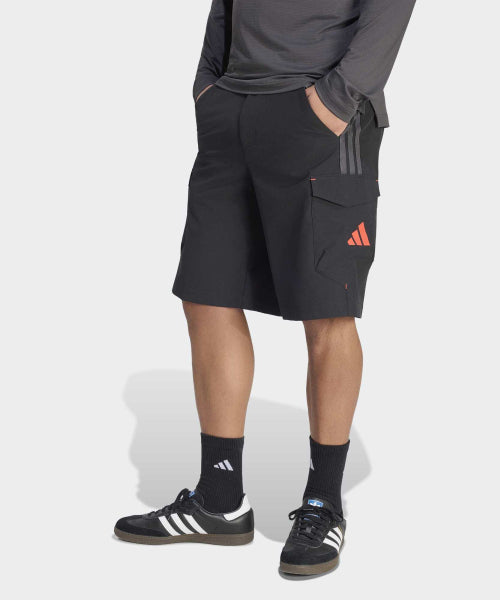 ADIDAS ADIDAS Audi F1 Team Mechanic Shorts - Black