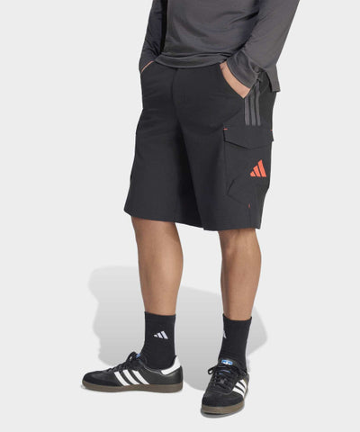 ADIDAS Audi F1 Team Mechanic Shorts - Black