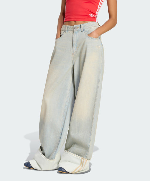 ADIDAS ADIDAS Vintage Wide Jeans Women