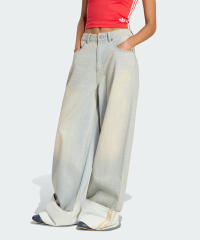 ADIDAS Vintage Wide Jeans Women