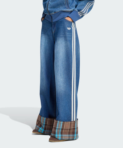 ADIDAS Vintage Wide Leg Jeans Women