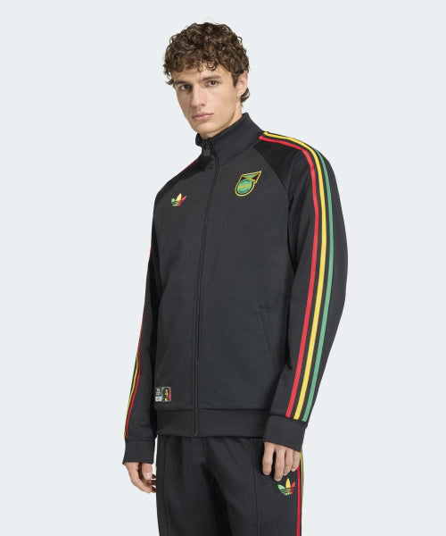 ADIDAS ADIDAS Jamaica 26 Bob Marley Track Top - Black