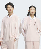 ADIDAS ADIDAS Velor Polo Long Sleeve - Sandy Pink