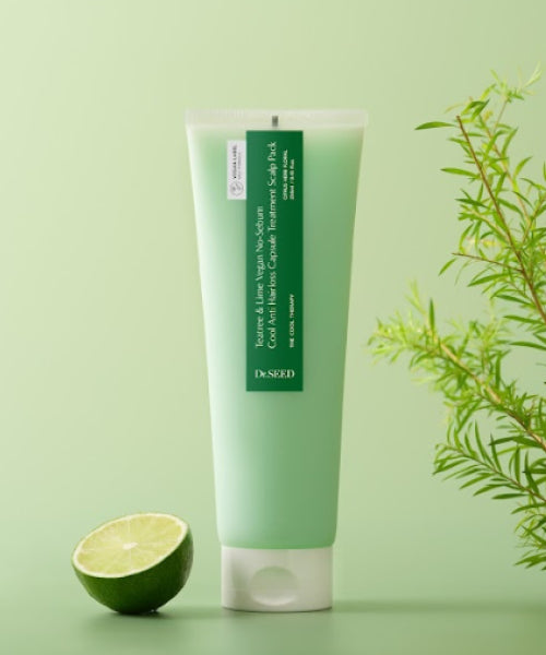 DR.SEED Tea Tree & Lime Vegan Hair Loss Treatment Scalp Pack 250ml